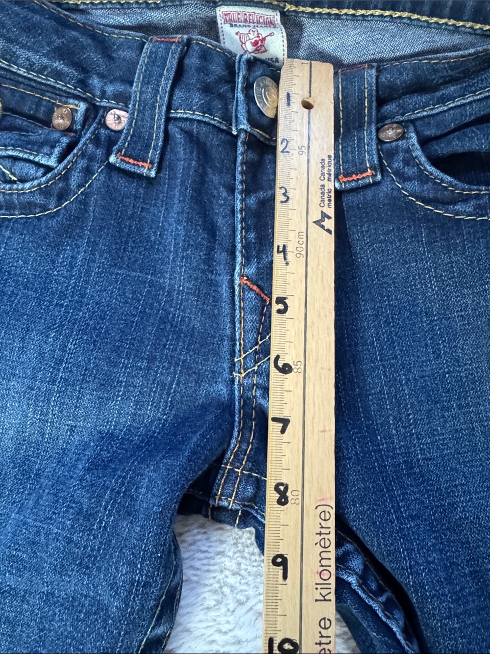 True Religion Julie Denim Jeans Made in USA Size 30 - Picture 9 of 16